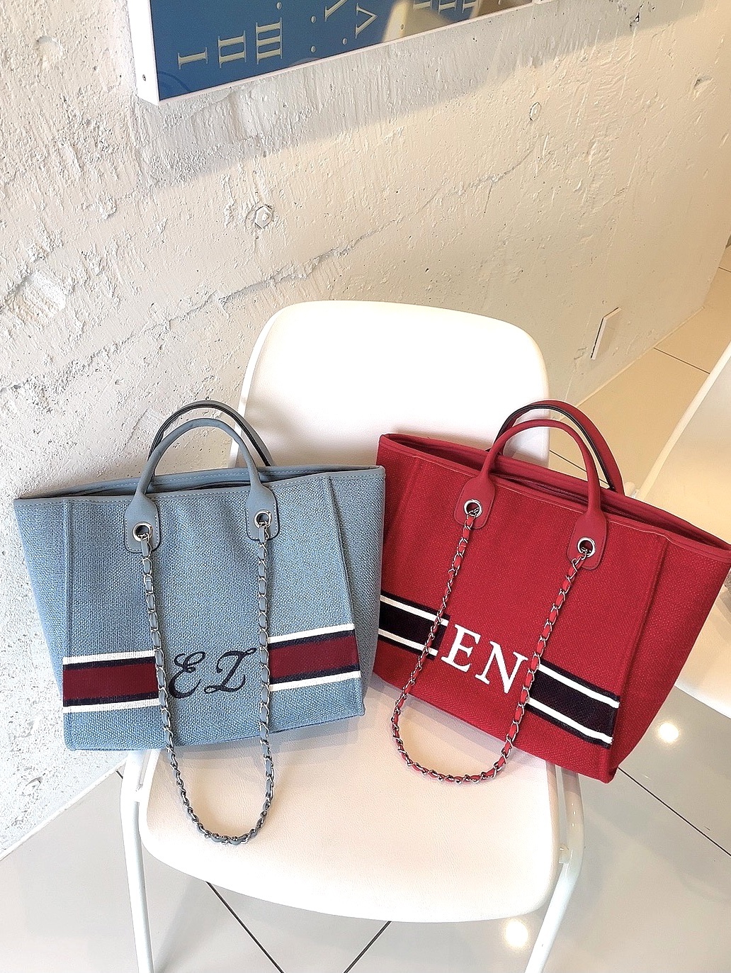 オーダーメイド イニシャルトートバッグ Eris