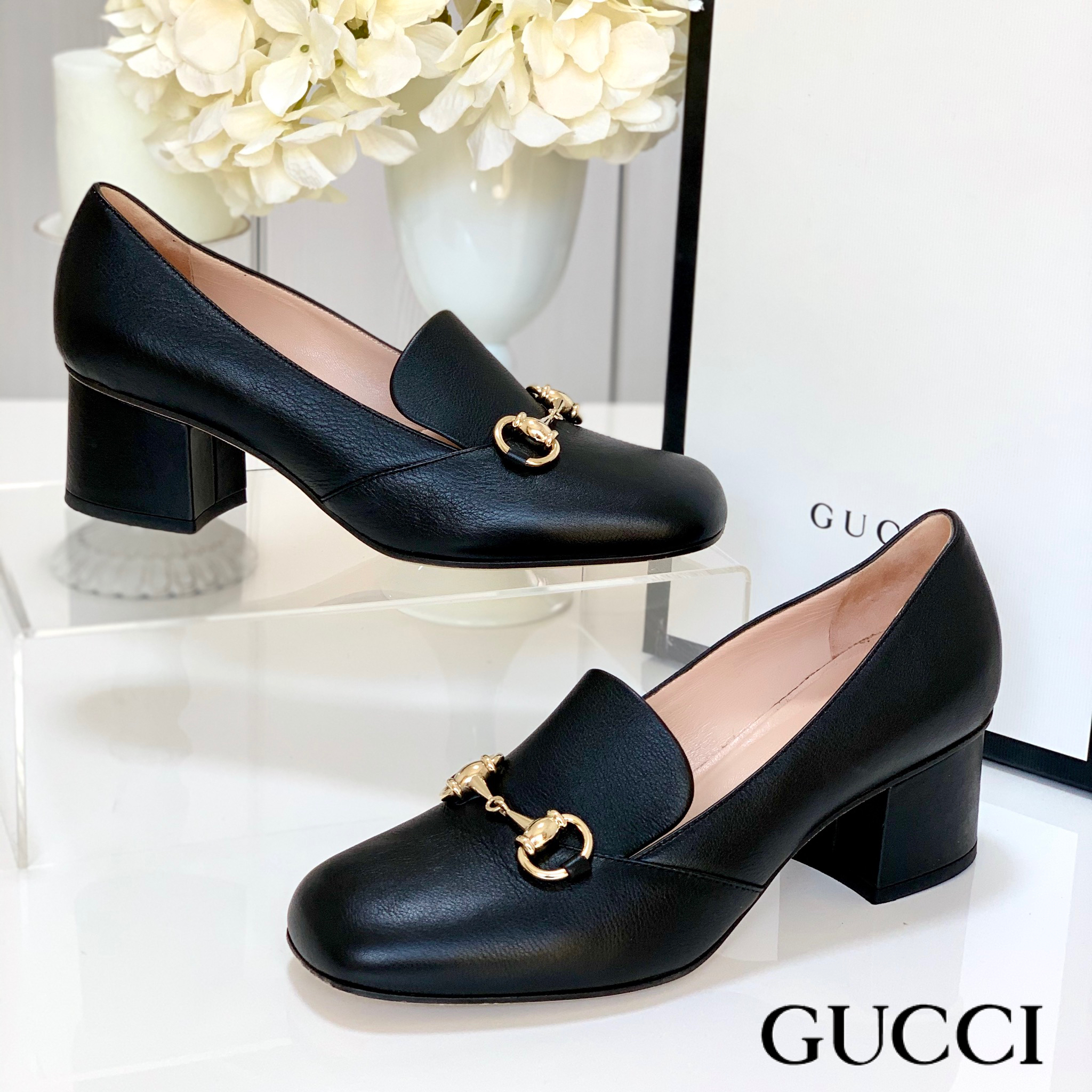 ますが GUCCI パンプス 9tW0S-m12420129901 グッチ