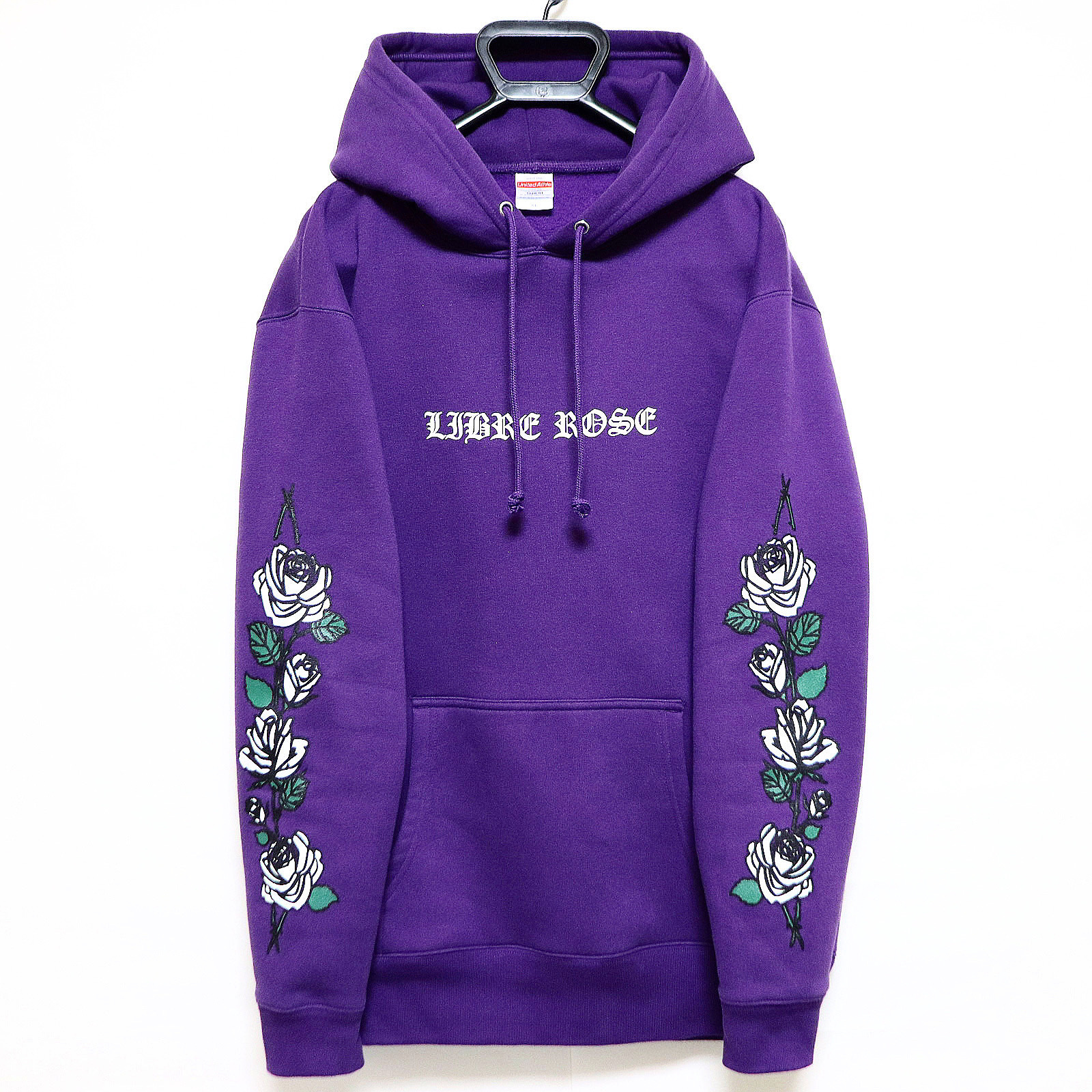 薔薇ロゴパーカー 紫 Libre