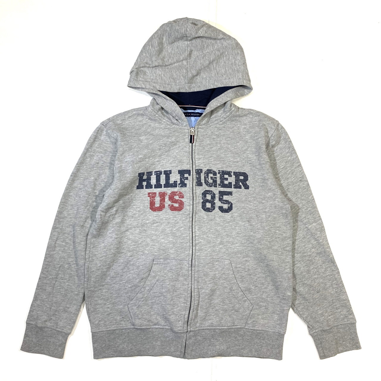 Tommy Hilfiger トミーヒルフィガー フルジップスウェットパーカー トレーナー グレー レディースm 古着 パーカー Sa50 Al Cave 古着屋 公式 古着通販サイト