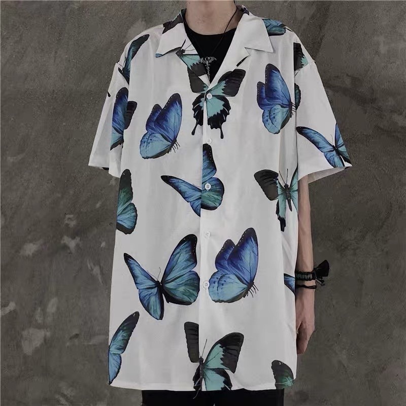 Select Butterfly Shirt Shirt Setup オーバーサイズ ルーズシルエット デイジー Daisy 21ss 春夏 コーデ 韓国ファッション 海外ファッション メンズコーデ ストリート Ricordo