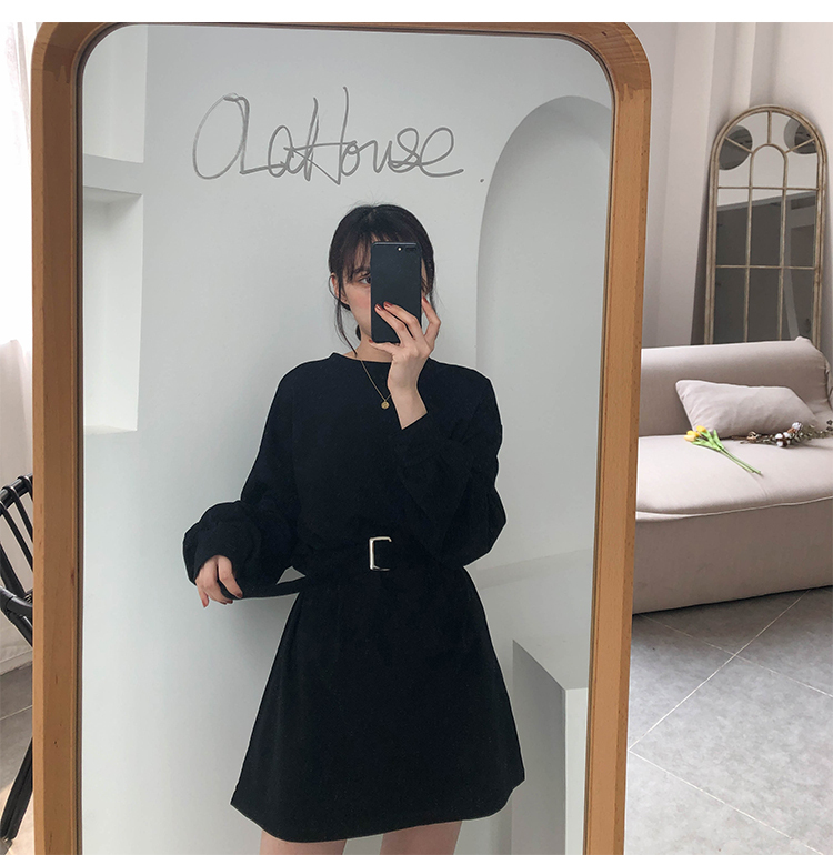 シンプルウエストマークワンピース 韓国レディースファッション通販 Krex ケーレックス