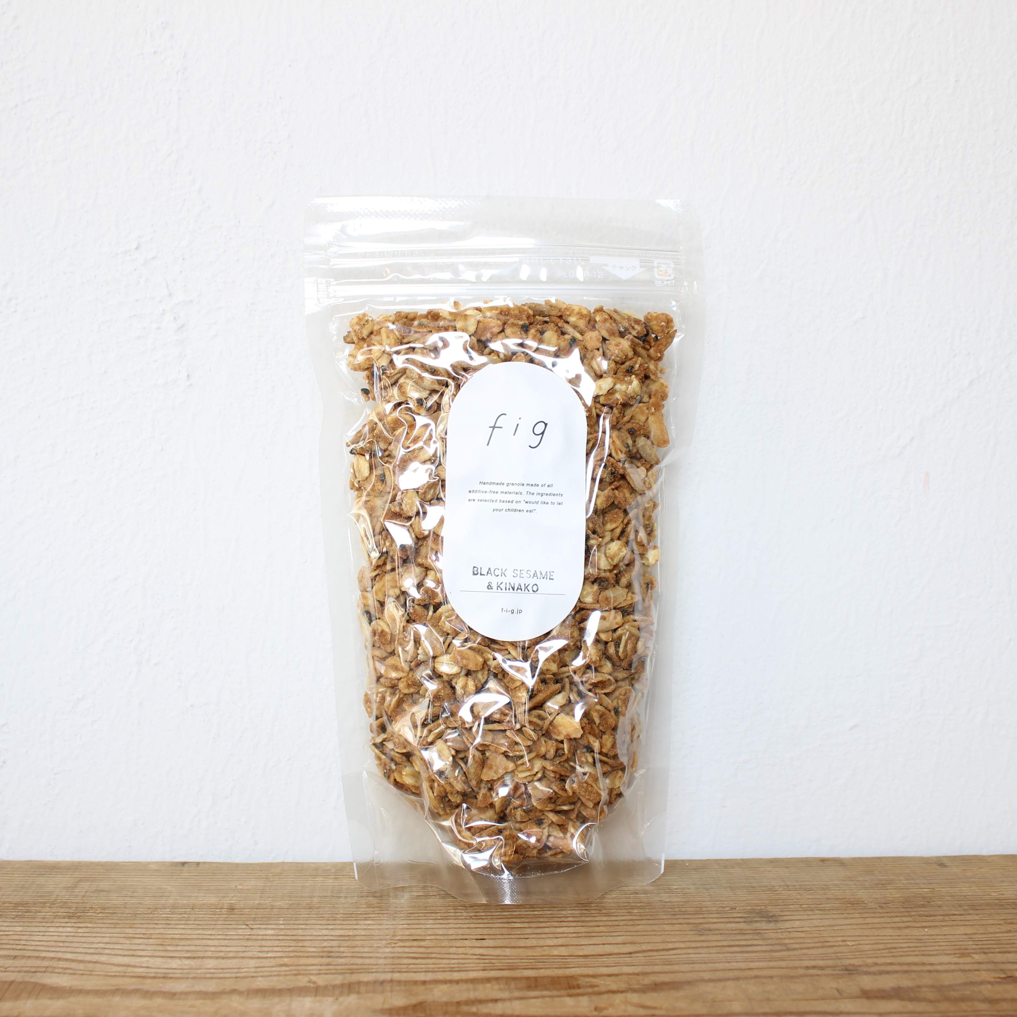 黒ゴマときな粉のグラノーラ 180ｇ Fig