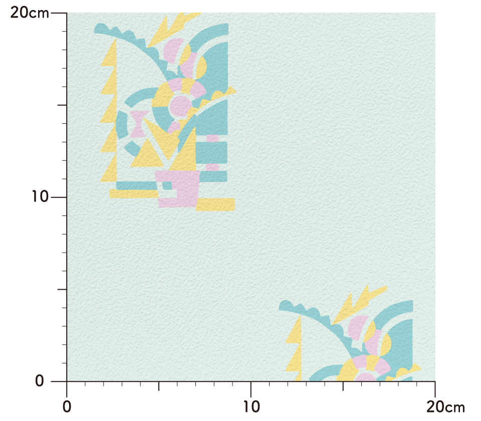 シール壁紙 Re 015 浮き輪 Wearll ウェアル 貼ってはがせるシール壁紙