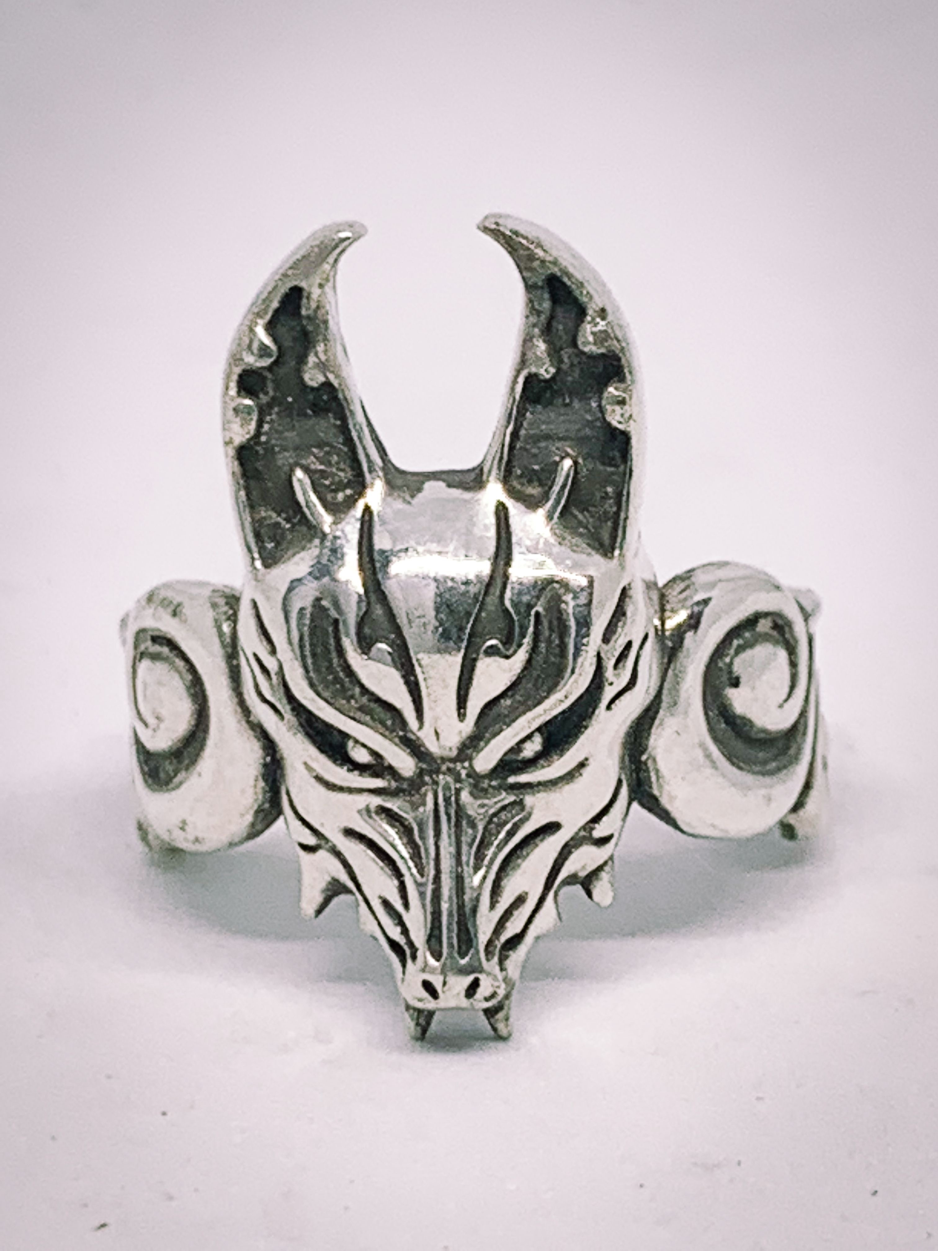 狐面リング Fox Mask Ring 雅miyabi