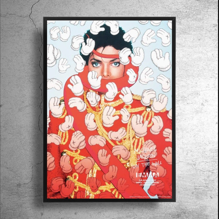 喜ばれる誕生日プレゼント マイケル ジャクソン フィンランドでの展示ポスターカウズ X 再入荷 Kaws 印刷物 Popschooltwenterand Nl