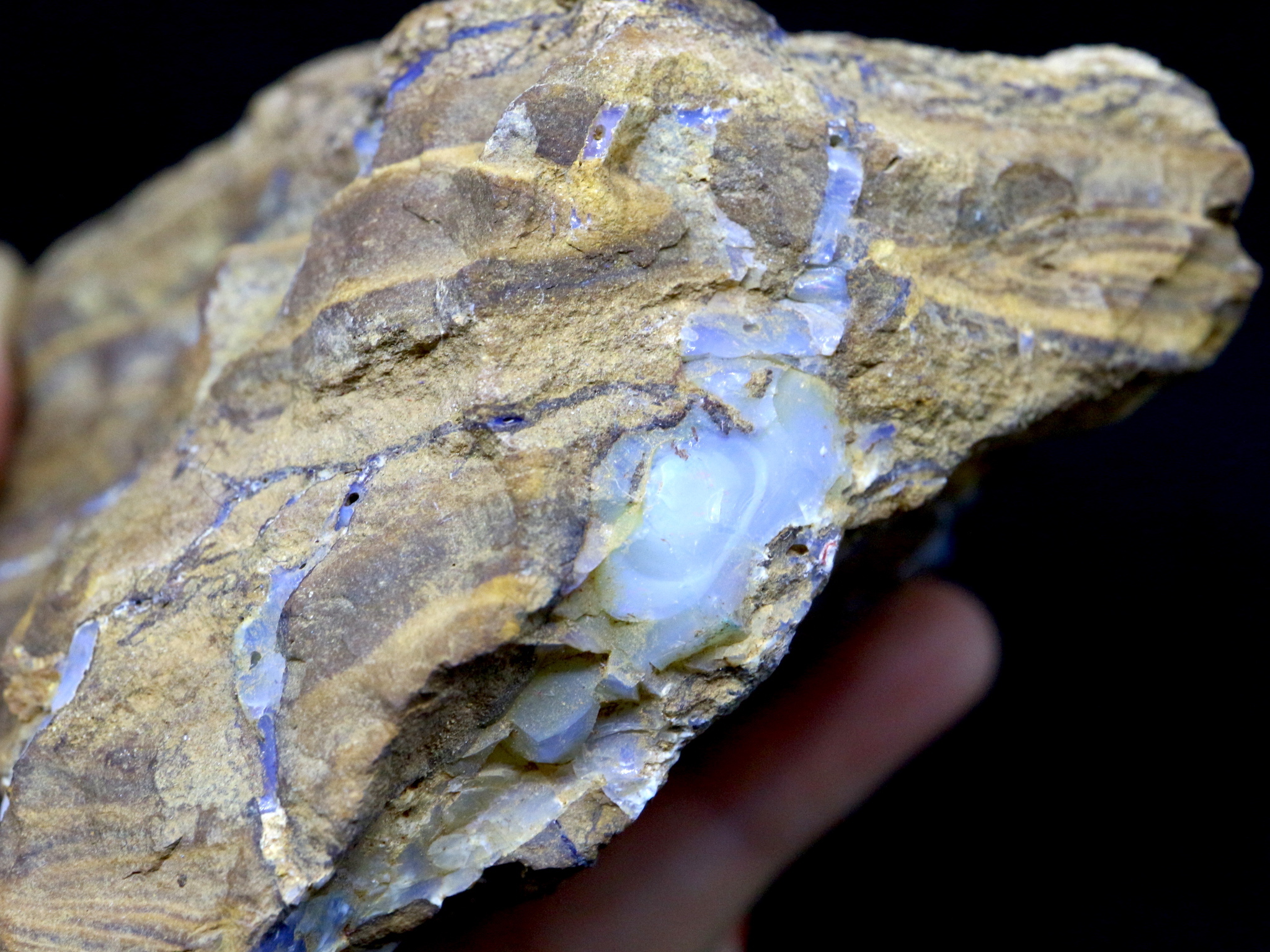 大きい！ ボルダー オパールオーストラリア産 原石 鉱物 天然石 639,6g OP021 | American Minerals
