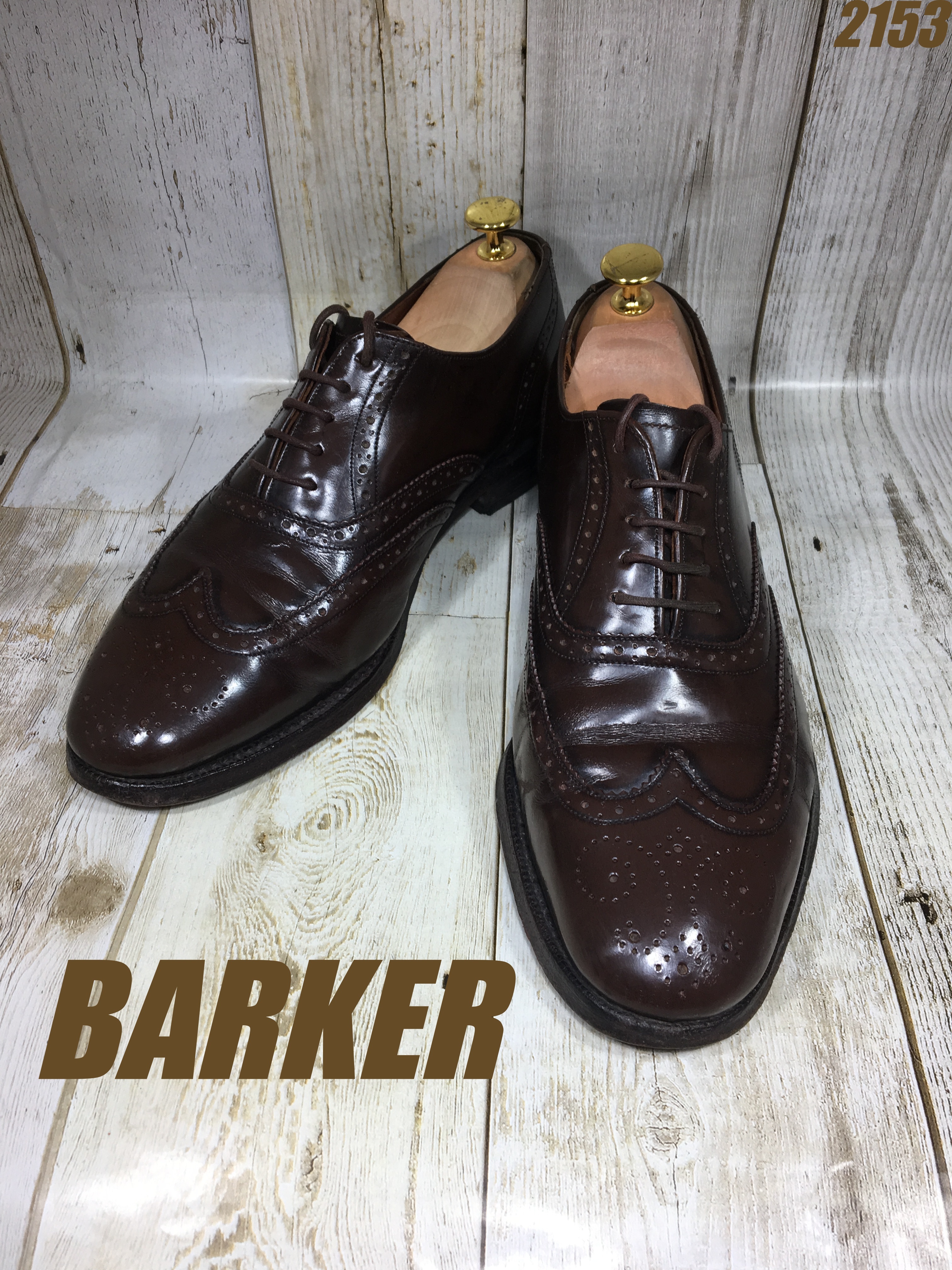 Barker バーカー フルブローグ Uk7 25 5cm 中古靴 革靴 ブーツ通販専門店 Dafsmart ダフスマート Online Shop