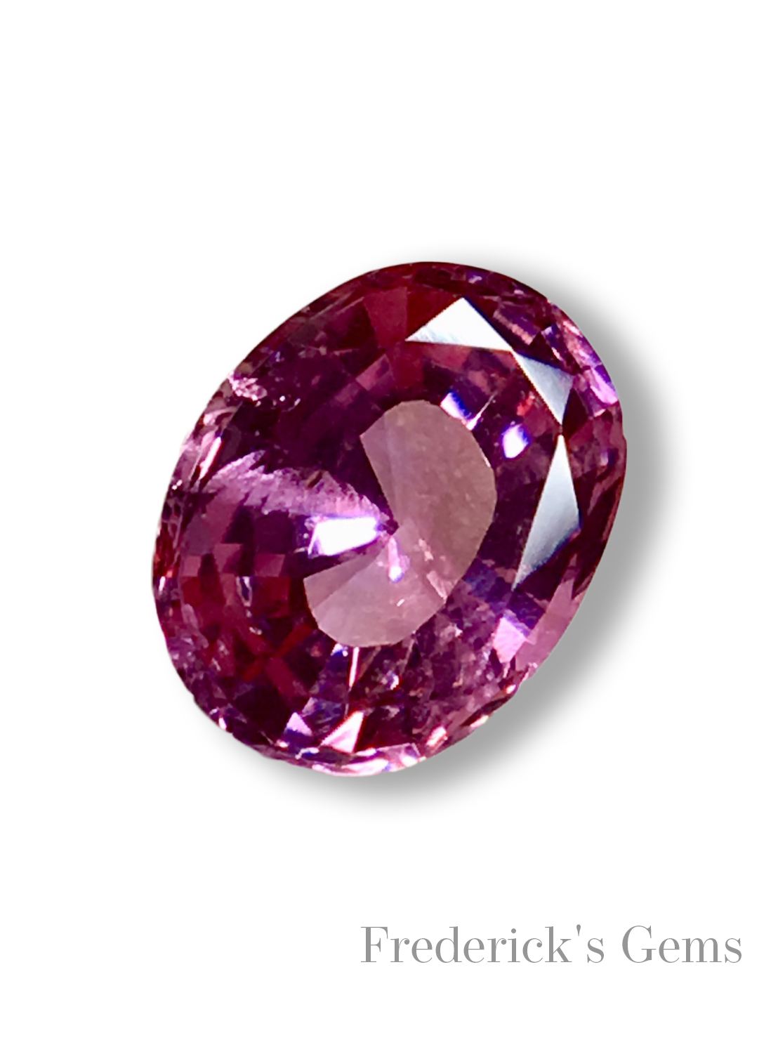 鮮烈な ホットピンク 0 4ct Up 天然 ホットピンク サファイア ルース Frederick S Gems Jewelry