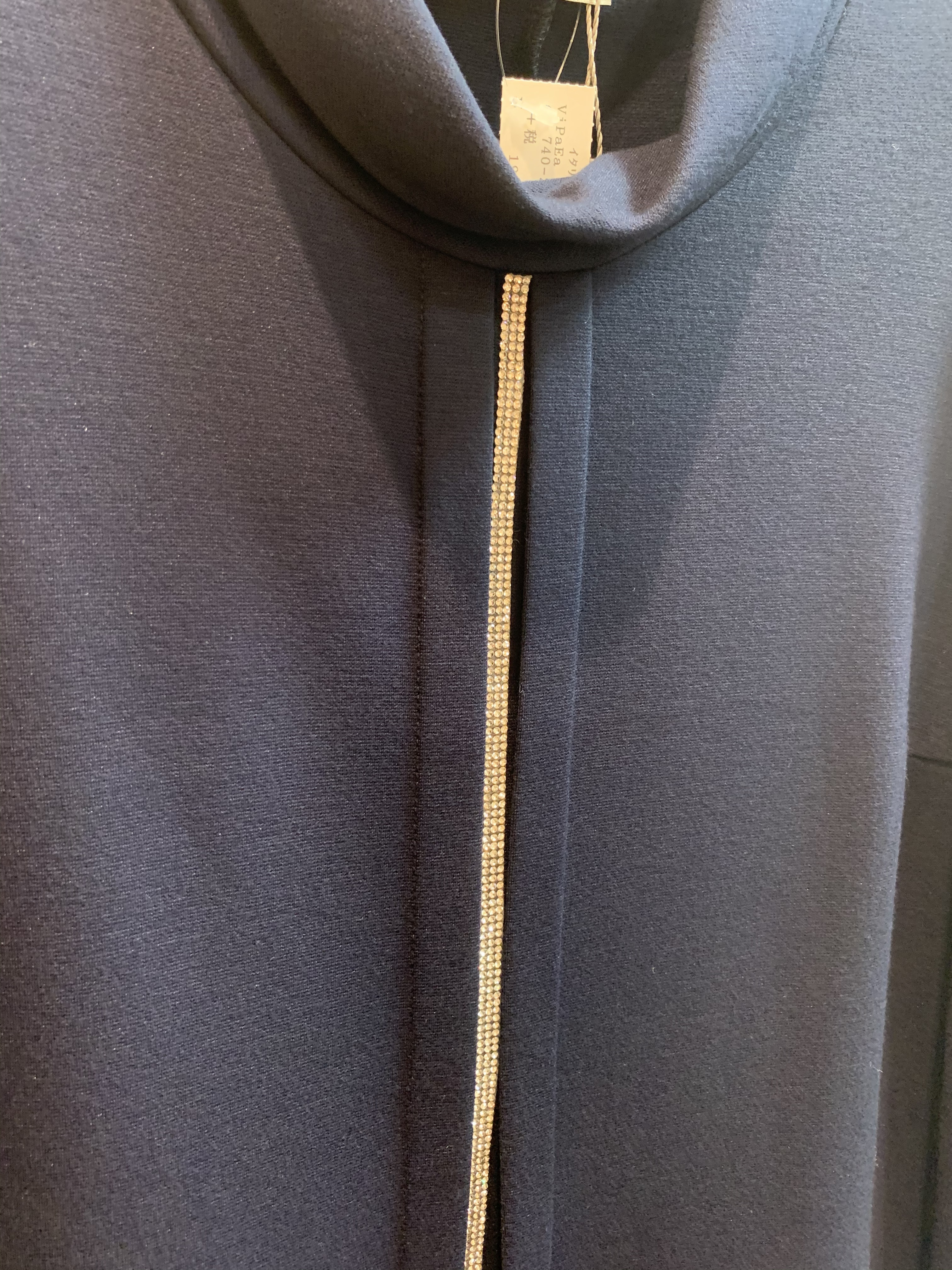 Ann Max フロントラインストーンワンピース 740 265 フクハラ