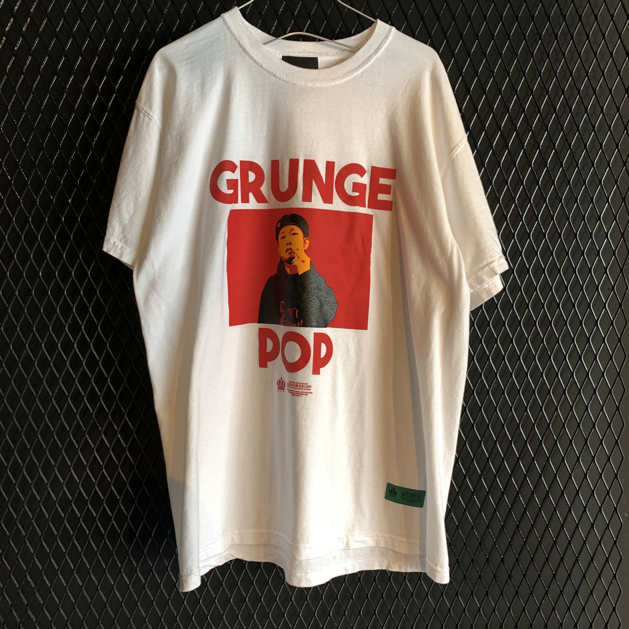 Grunge Pop グランジポップ フォト イラストtシャツ 21 January ホワイト Kokobakia ココバキア