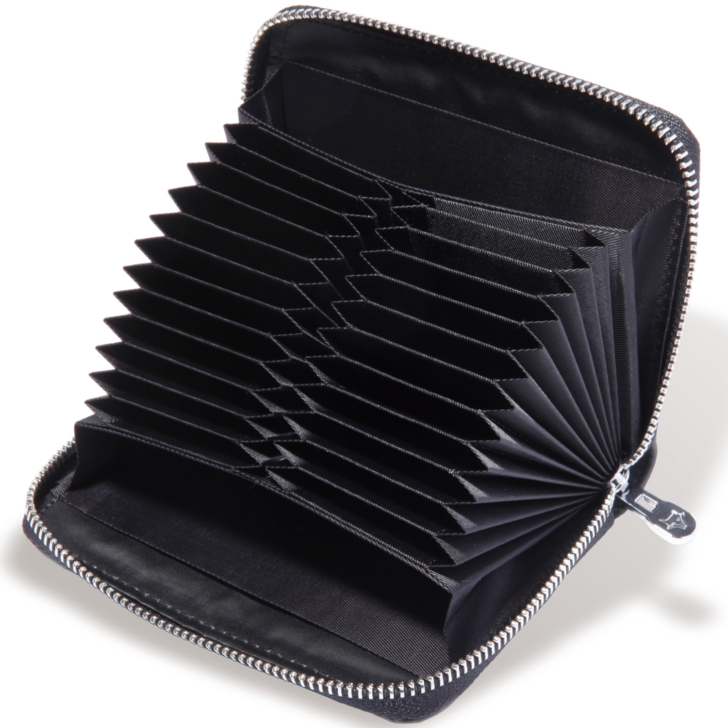 Blue Sincere 本革 カードケース 大容量 磁気防止 スキミング防止 カード５０枚収納可能 じゃばら 薄型 名刺 ポイントカード クレジット カードケース メンズ レディース 全７色 Cdc2 Blue Sincere ブルーシンシア 便利なファッション小物専門店