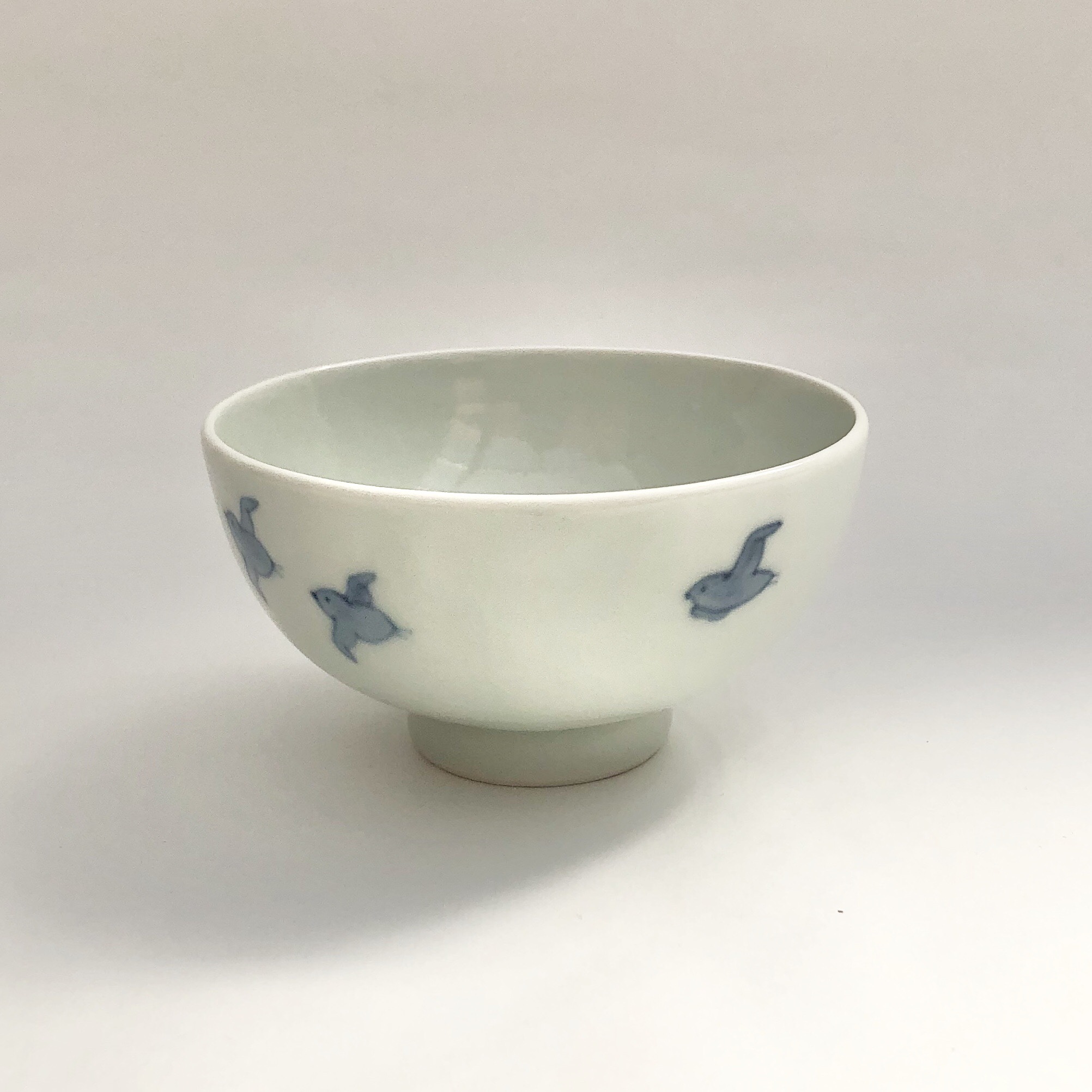 幻の窯 米城焼 (米子城) 茶碗 貴重 珍品 未使用 - 美術品
