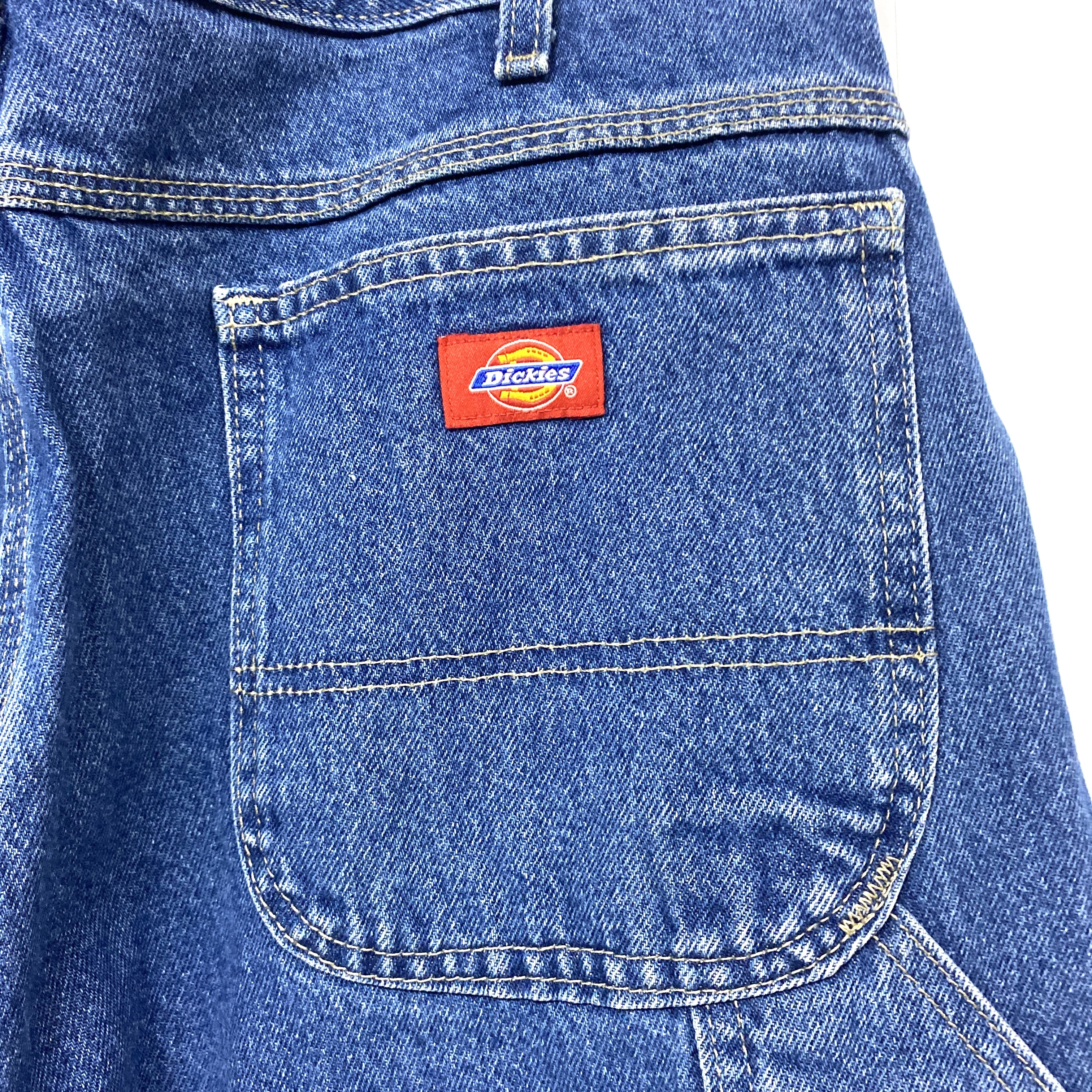 Dickies ディッキーズ デニム ペインターパンツ ワークパンツ ワイド メンズw38 古着 デニムパンツ Cave 古着屋 公式 古着通販サイト