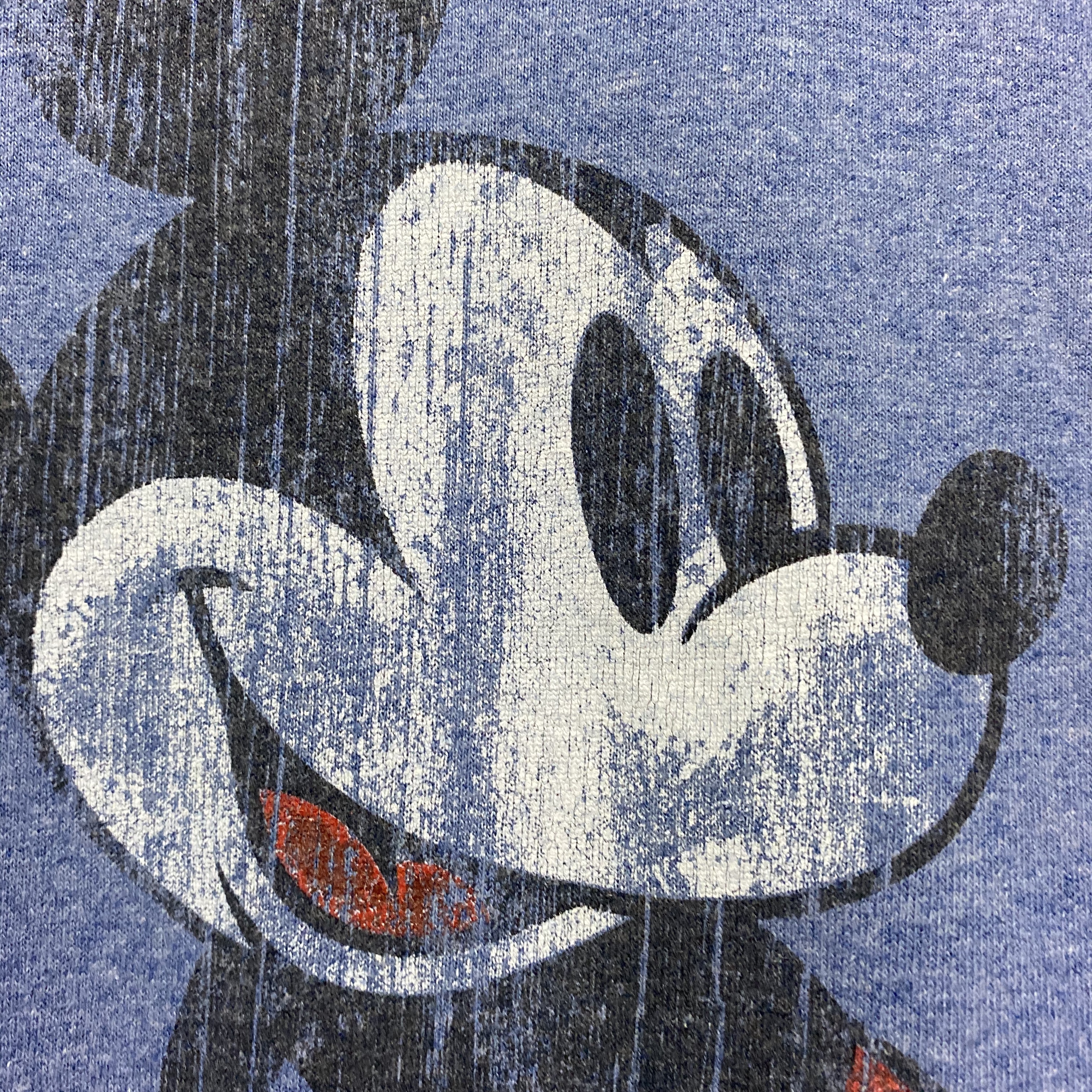 Disney ディズニー ミッキーマウス キャラクターラグランtシャツ L 古着 Tシャツ Cave 古着屋 公式 古着通販サイト 夏物最大50 Off開催中