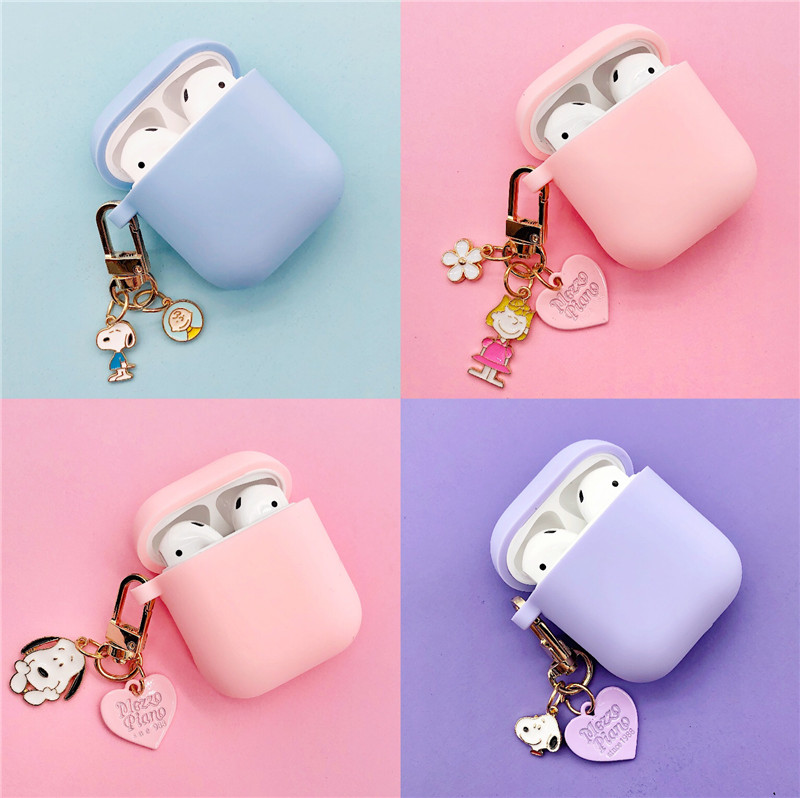 お取り寄せ商品 Airpods ケース カバー Airpods1 2 Airpods Pro キャラクター シンプル 可愛い パステル 1911 Luke