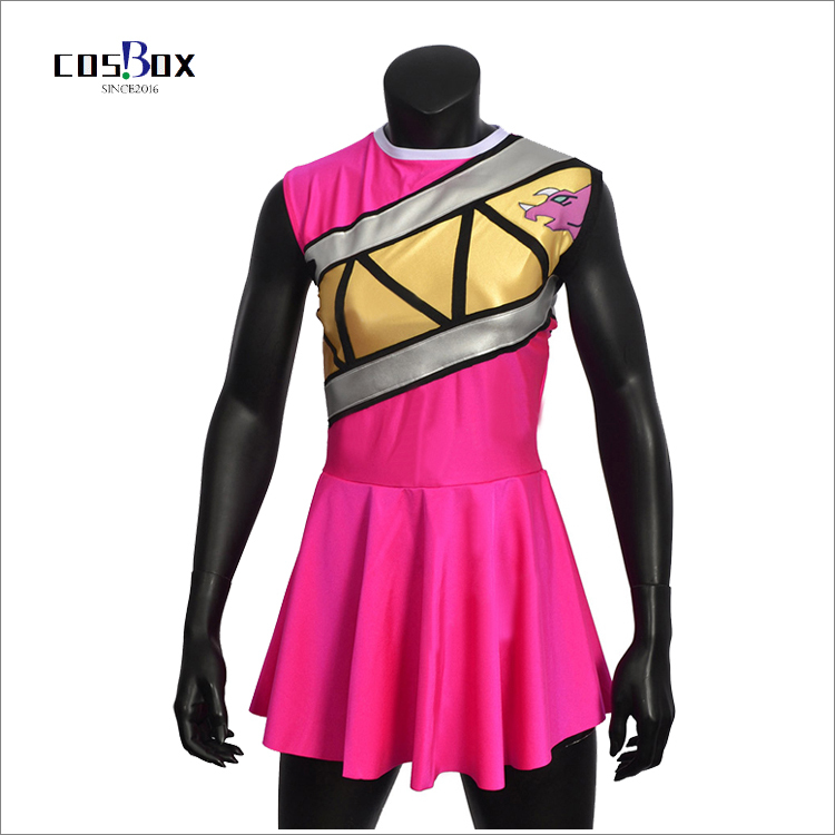 トップス ズボン ワンピース キョウリュウピンク 獣電戦隊キョウリュウジャー コスプレ 全身タイツ 肌スーツ サイズ豊富 Cosbox