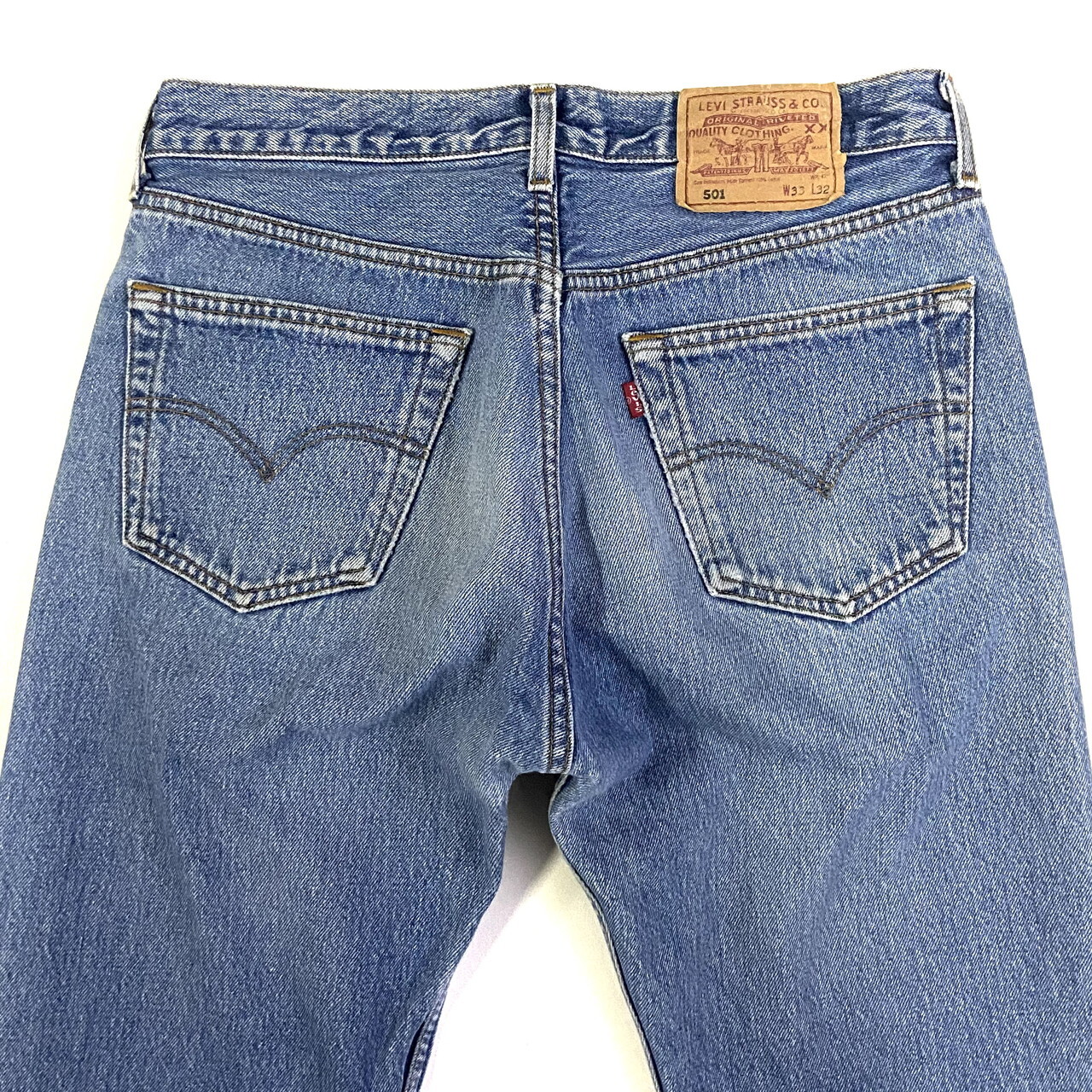 ユーロ ヨーロッパ企画 Levi S リーバイス 501 ストレート デニムパンツ ジーンズ メンズw33 古着 フランス製 デニムパンツ Cave 古着屋 公式 古着通販サイト