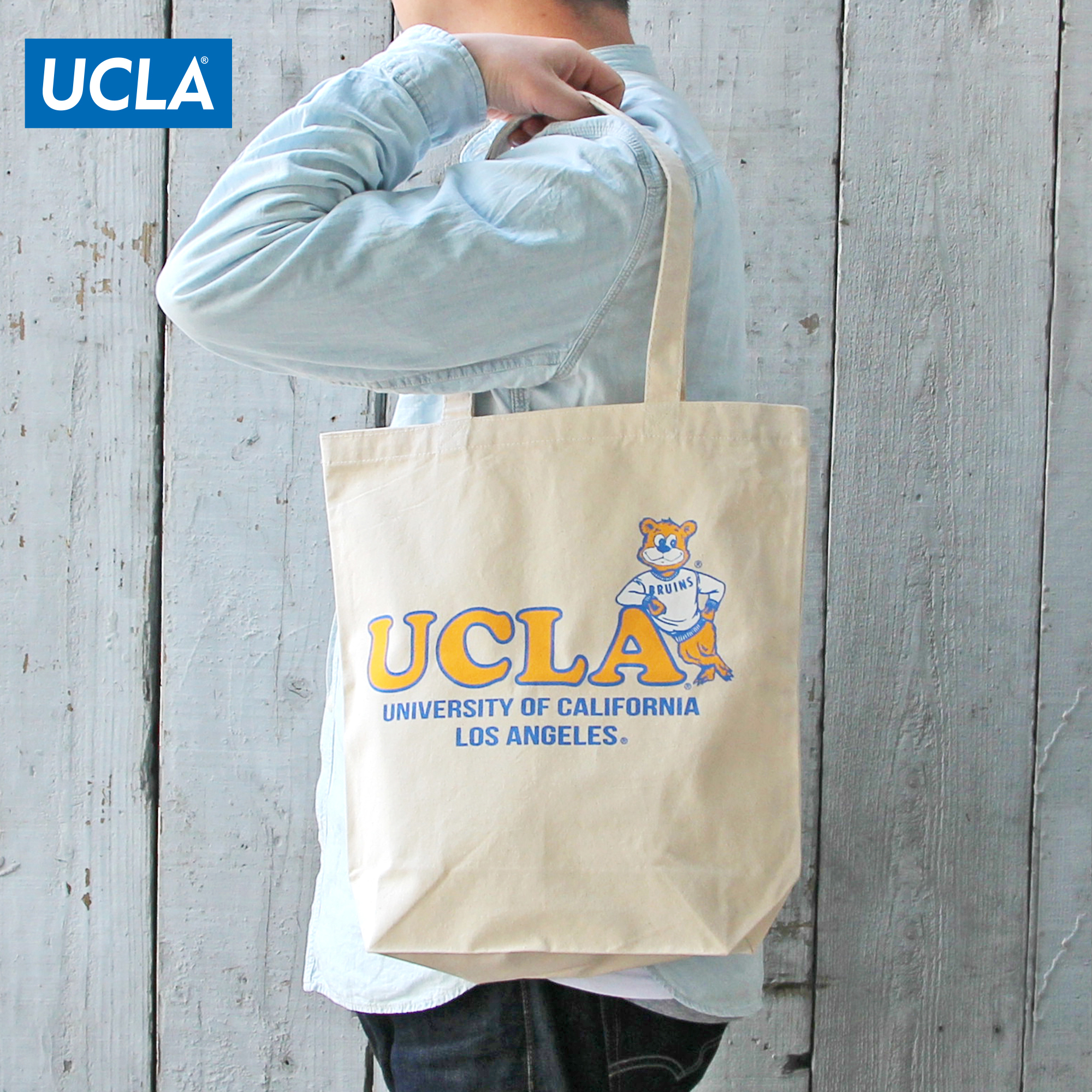 Ucla ユーシーエルエー Tote Bag トートバッグ キャンバスバッグ カレッジ メンズ レディース Bruin ブルーイン Have A Nice Time Store