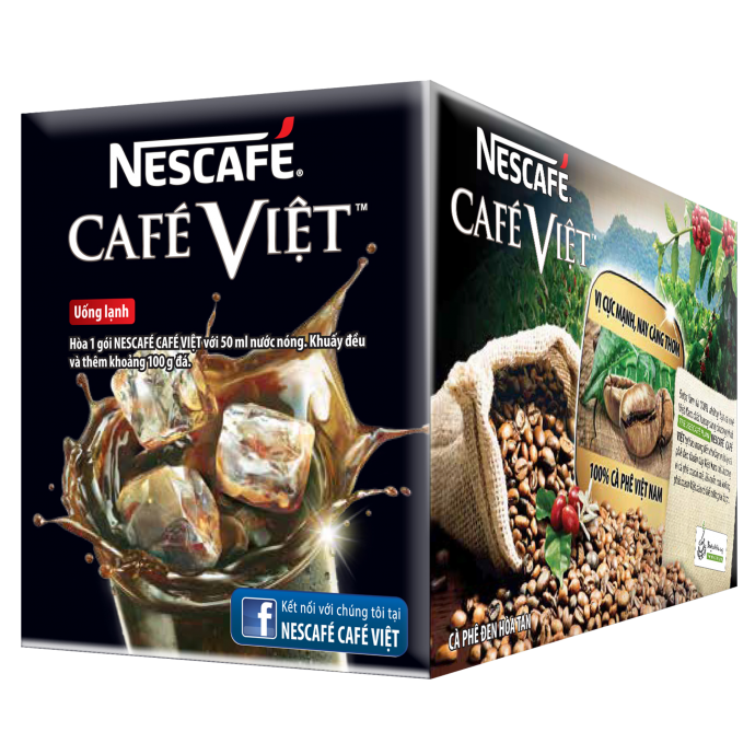 【Nescafe】Nescafe Viet cafe ベトナムコーヒー Vietnam coffee and tea Master