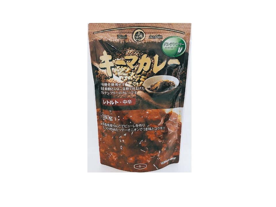 美味安心 グルテンフリー キーマカレー レトルトパック 180ｇ 美味安心オンラインショップ