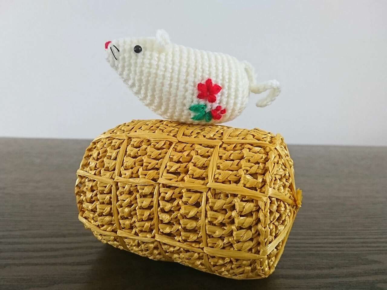 干支 子と米俵レシピ ぽぽぽ本舗