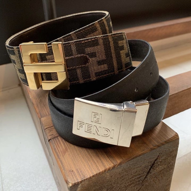 ブランドのギフト Fendi フェンディ ベルト ズッカ ベルト Slcp Lk