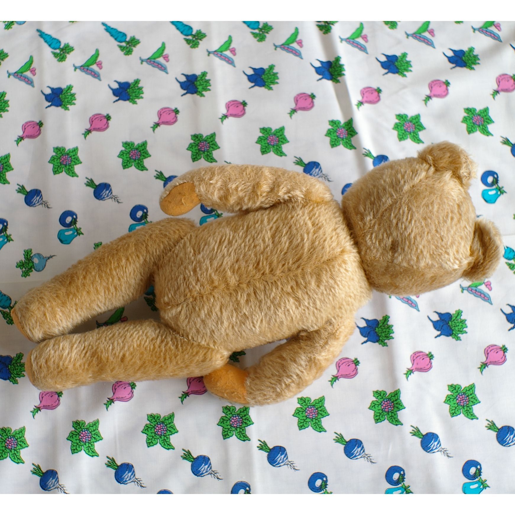 ドイツ製アンティーク テディベア 46cm レトロ雑貨 ビンテージ ぬいぐるみ くま L04 Flohmarkt フローマルクト