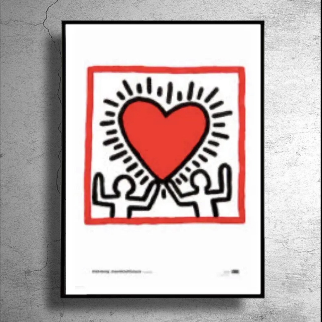 オーストラリア限定 現代美術家 Keith Haring キース ヘリング 日本未流通ポスター コンテンポラリーアートe 特殊ポスターショップ Sooner Or Later