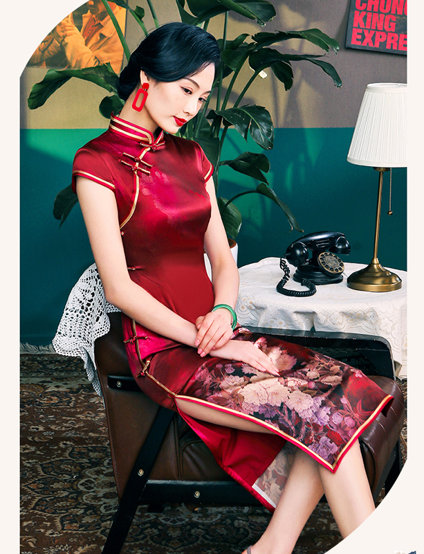 海外輸入 高級シルク チャイナミニドレス ワンピース 新品 進化版 Www Coord Cajas Org Ar