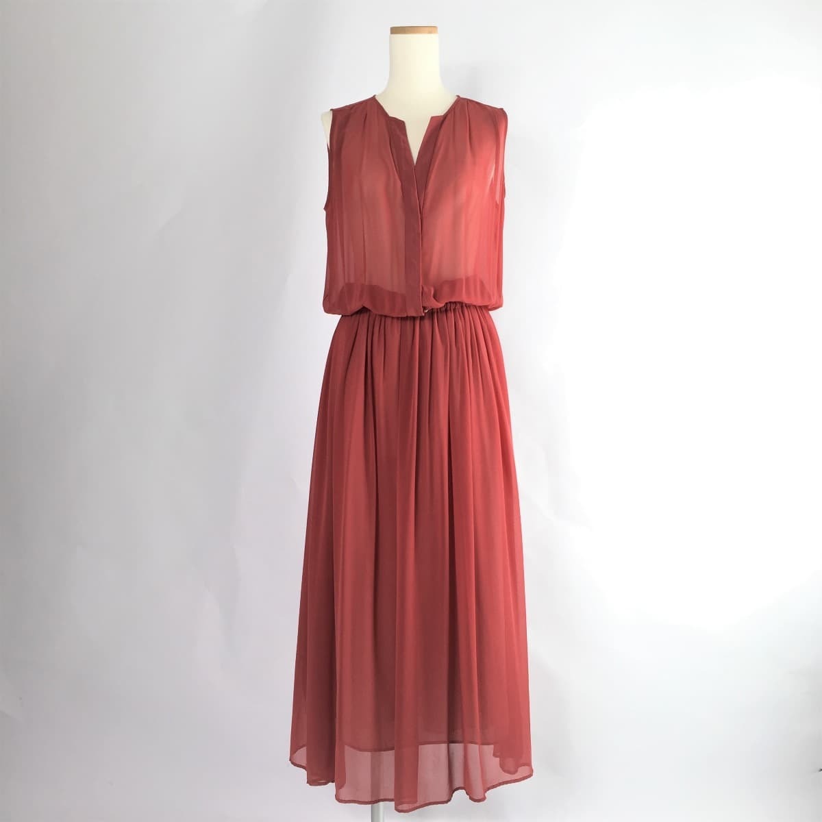 Journal Standard L Essage ジャーナルスタンダードレサージュ 18ss シフォンノースリーブ ワンピース ロング フクル ファッションブランドユーズドセレクトショップ