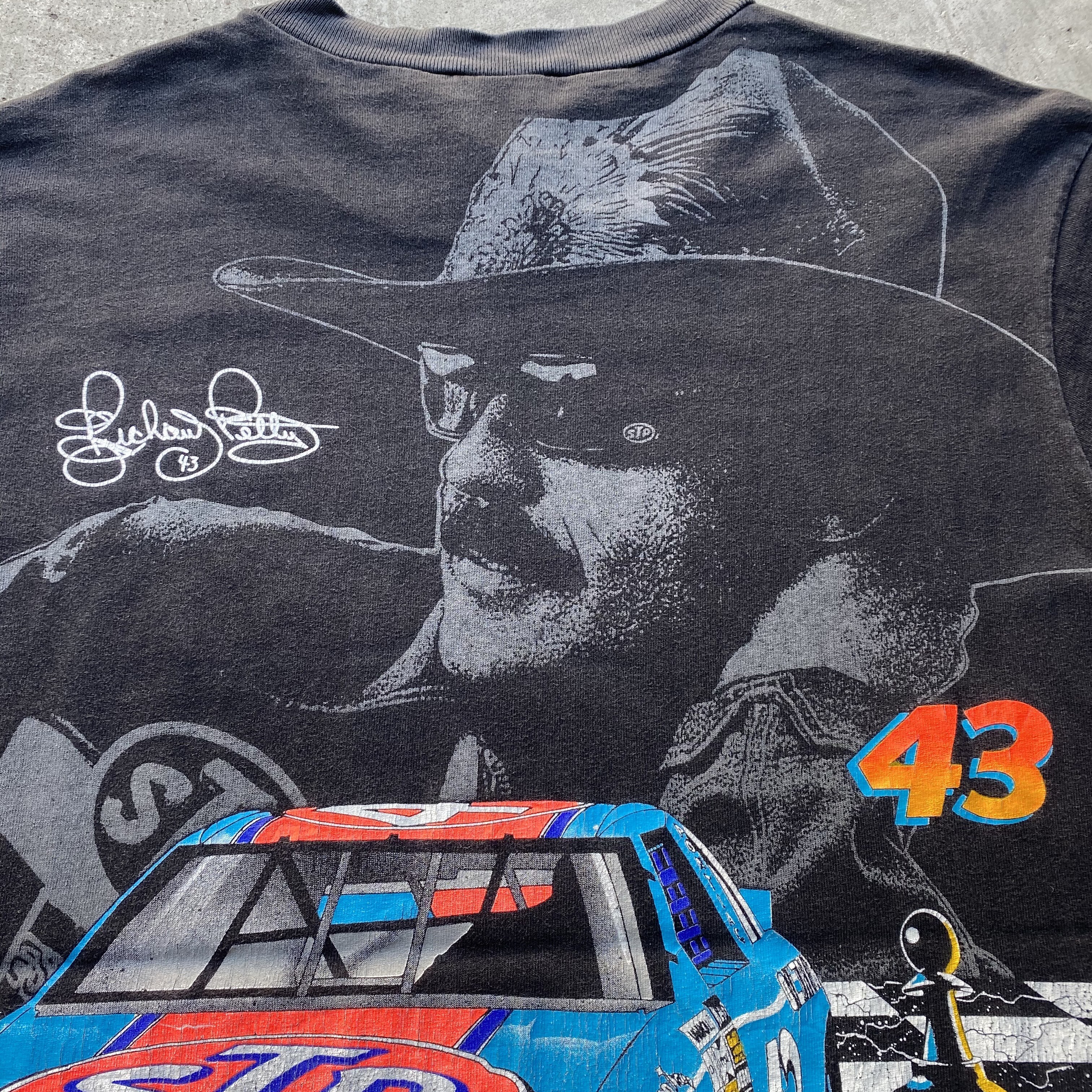 90年代 Richard Petty リチャード ペティ レーシングtシャツ ヴィンテージ メンズl 古着 Tシャツ Cave 古着屋 公式 古着通販サイト