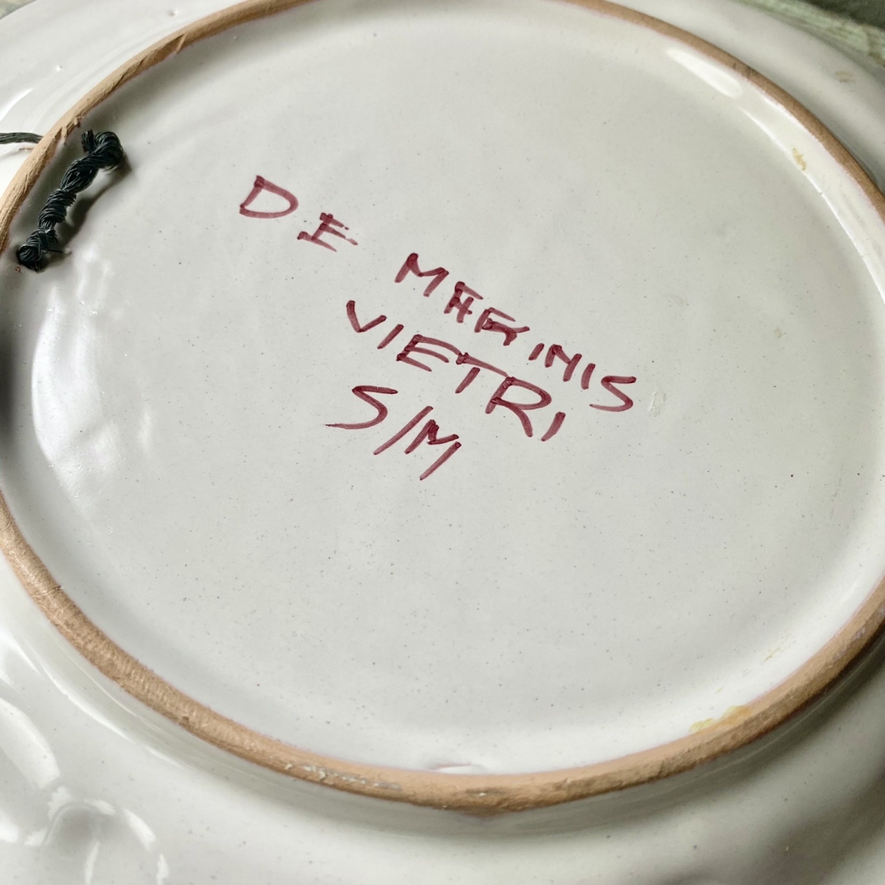 Vintage 壁掛け飾り皿 瀬尾商店