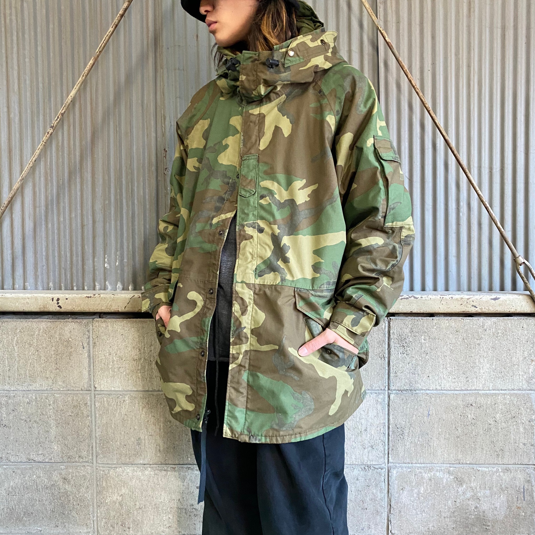 米軍実物 ECWCS GORE-TEX パーカー GEN1 後期 Sサイズ 美品-