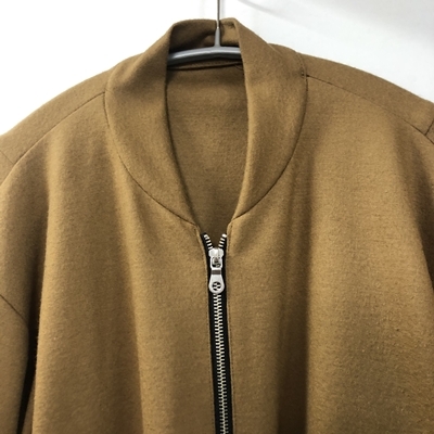 定価66 000円 税込 Uru ウル Wool Flight Blouson ウール Ma 1 ジャケット キャメル 1 表参道t04 ブランド古着brooch