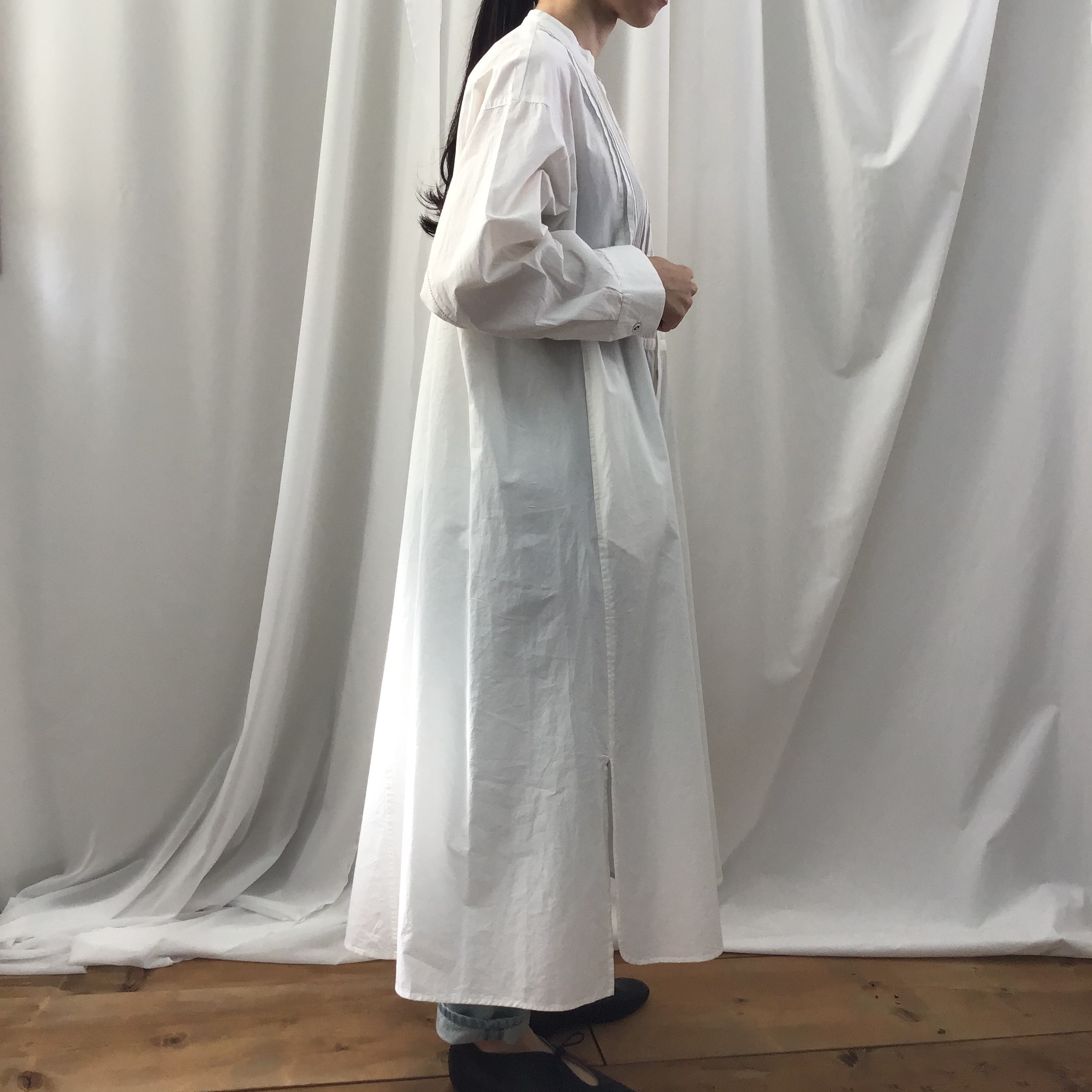 Yuni インドピンタックシャツワンピース Kikiru