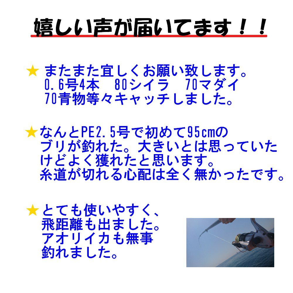 受注生産品 Peライン 1 5号 2 0号 2 5号 3 0号 4 0号 5 0号 400m 国産 8本編み 8本撚り Tchp8 約10m毎5色マルチカラー1m毎にマーク入り Sky Store