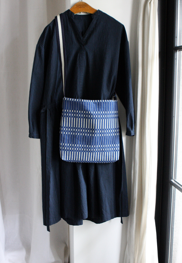 Maisontique アトリエ Robe A Paris 亀田縞のモードなワンピース Maisontique