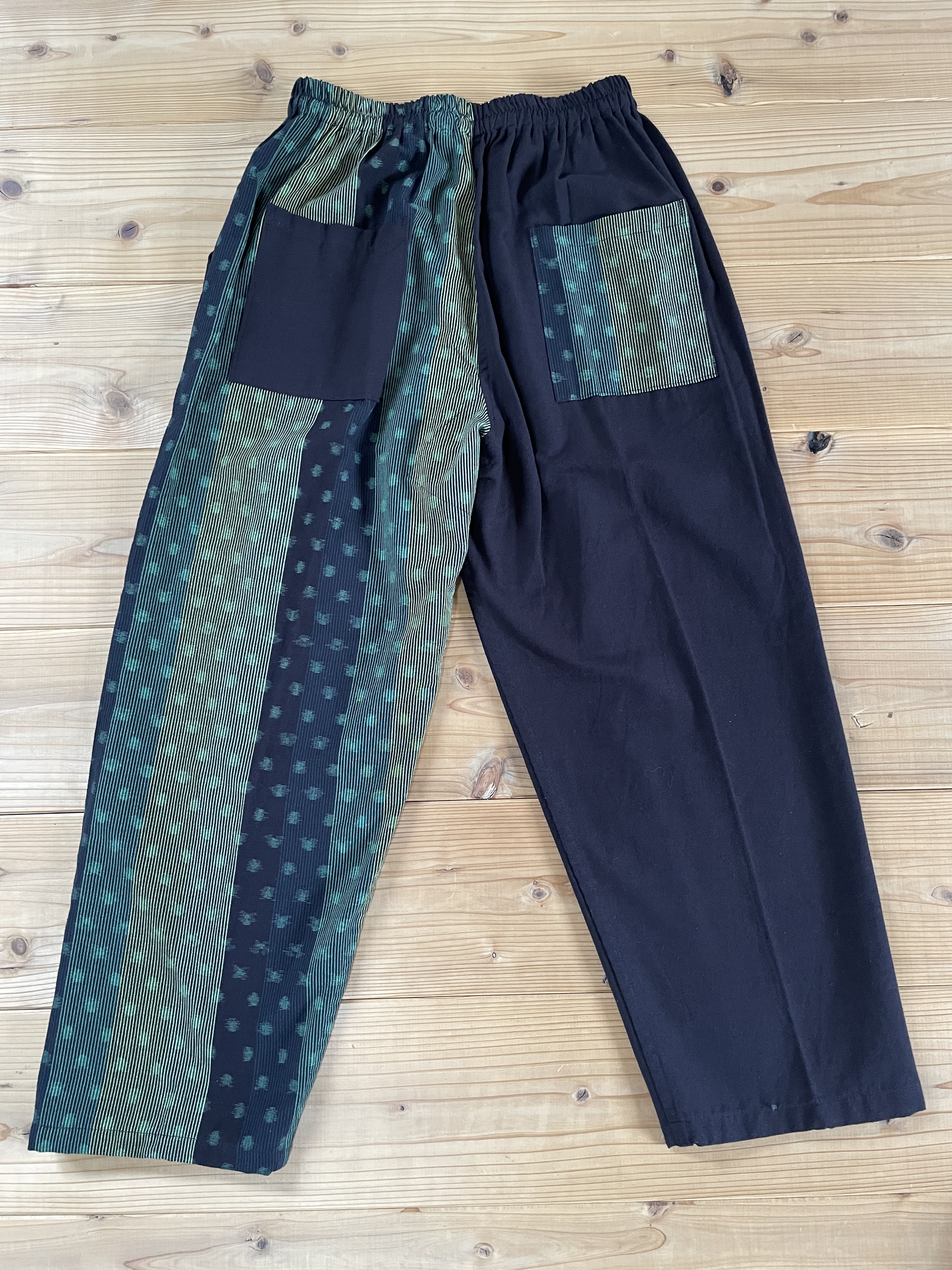 新型もんぺｓサイズ片シリーズ 平織 久留米絣 丸亀絣織物