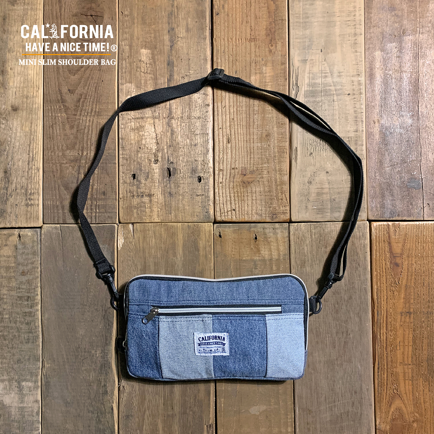 California Have A Nice Time カリフォルニアハブアナイスタイム Slim Mini Shoulder Bag Ahb 029 スリム ミニショルダーバッグ メンズ レディース Have A Nice Time Store