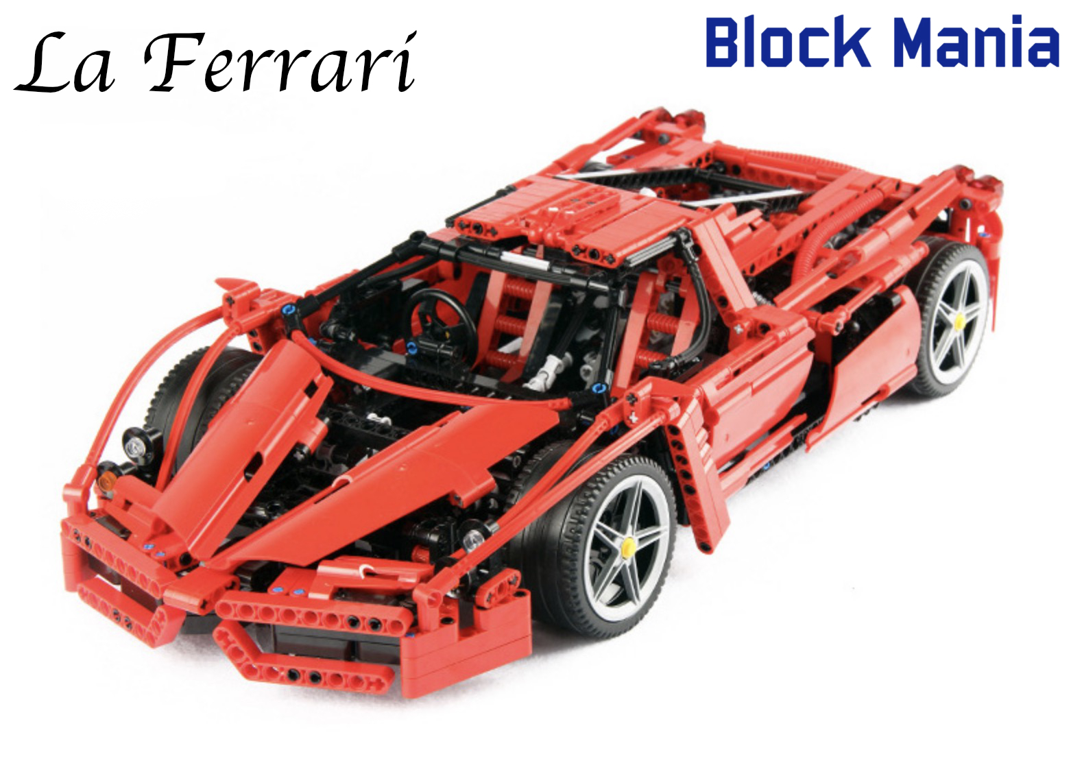 フェラーリ スーパーカー レゴレーサー レゴ互換 Block Mania ブロック マニア