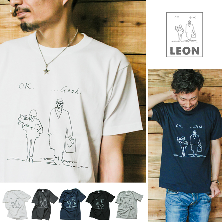 Leon Ok Good レオンとマチルダ 映画tシャツ Leon Sstee Okgood Oguoy Destroy It Create It Share It