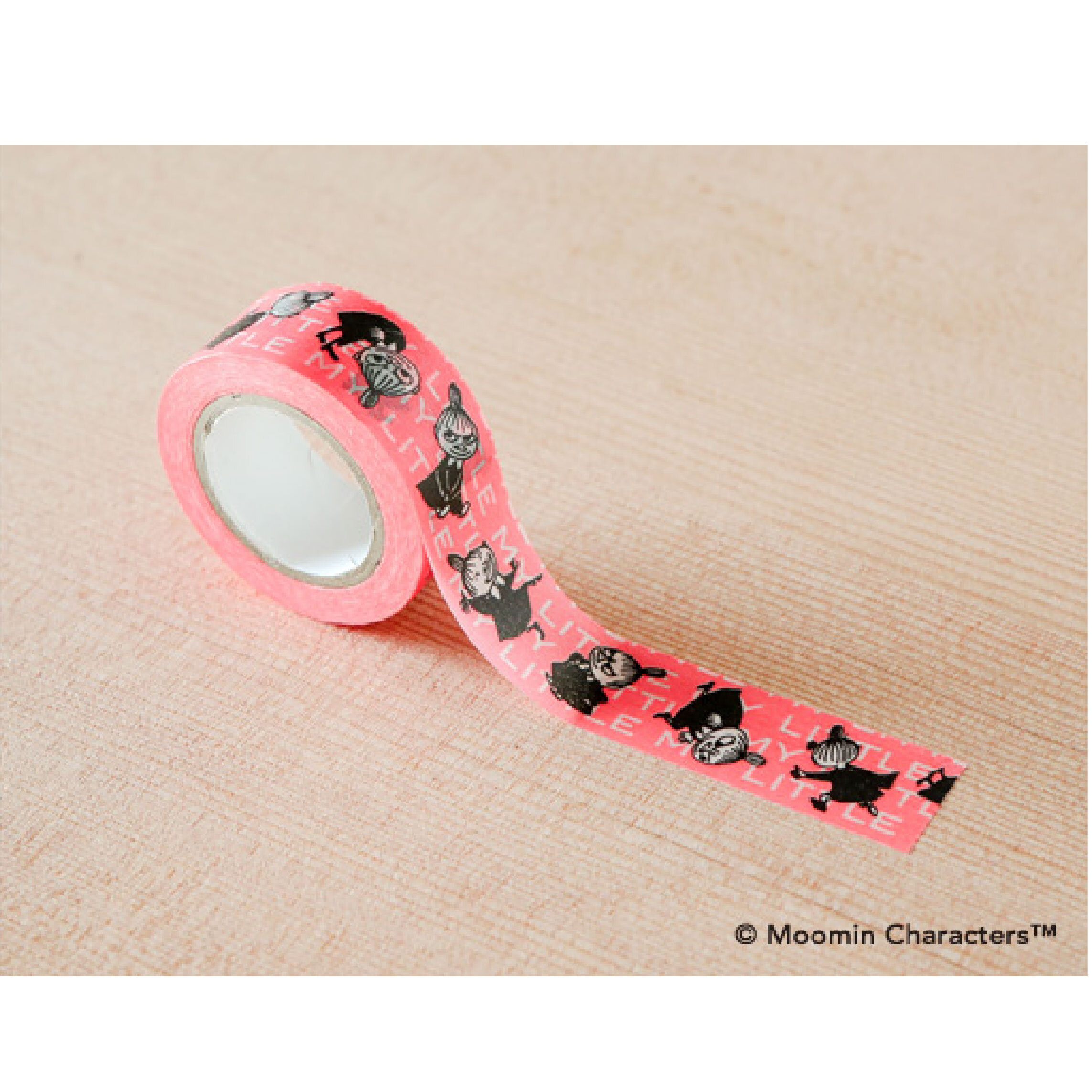 Moominマスキングテープ リトルミイ Inショッキングレッド 雑貨屋elufe