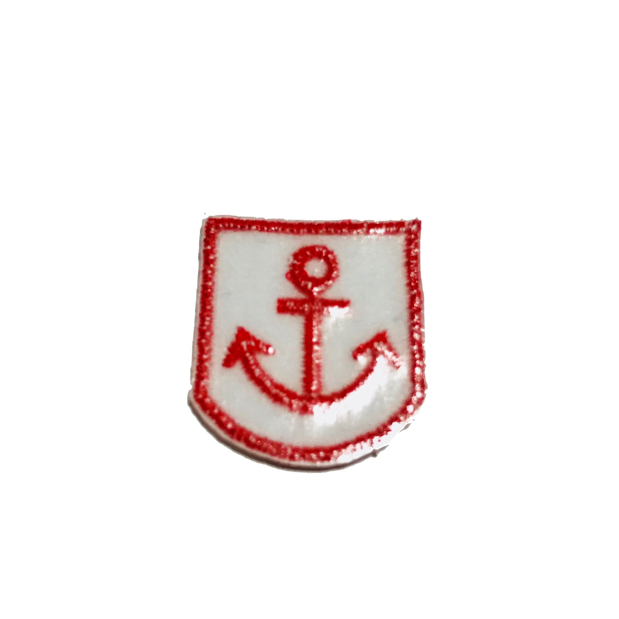 アップリケ イカリマークb レッド Salon De Hanare