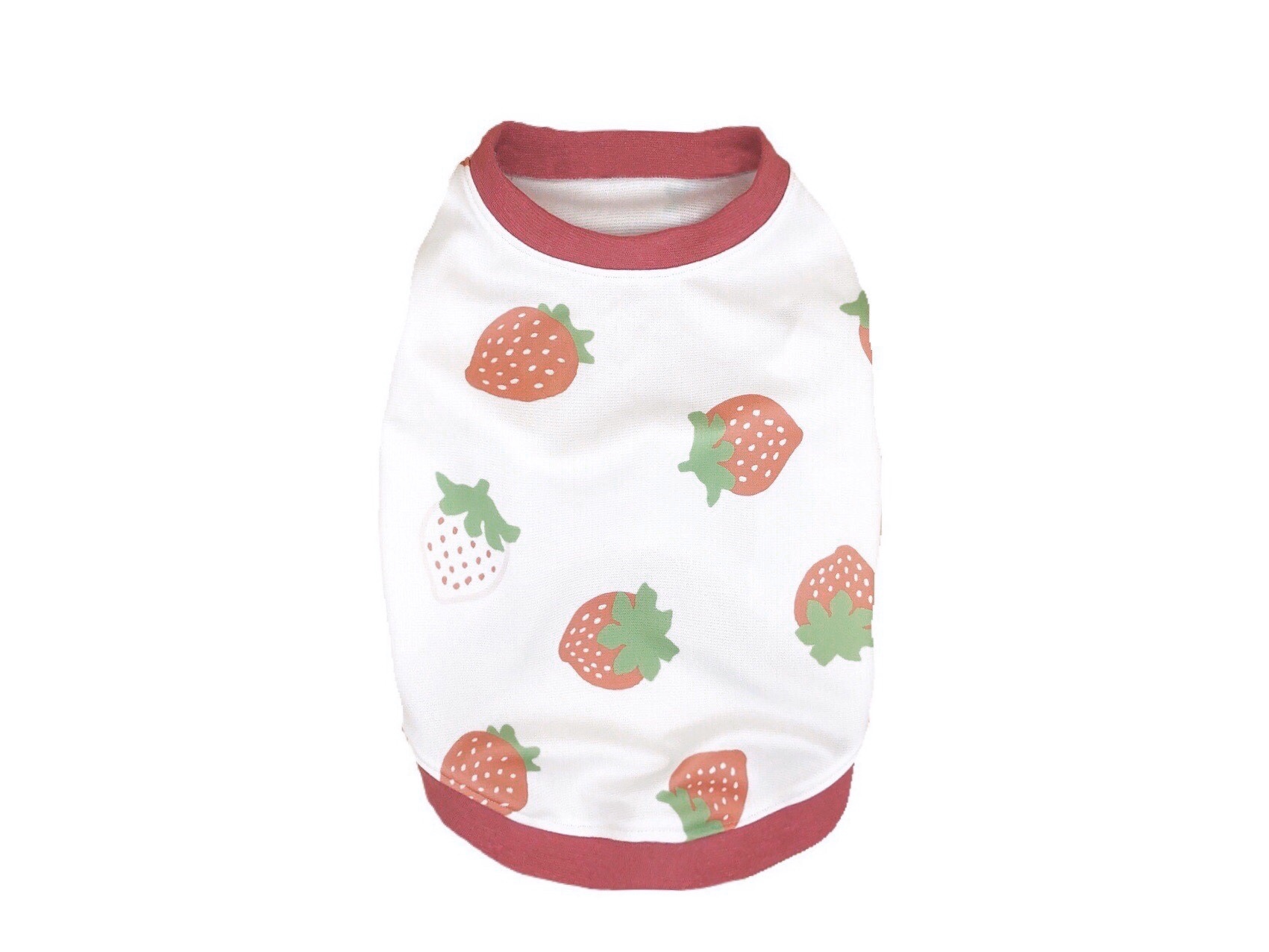 Tシャツ イチゴver 犬服butter