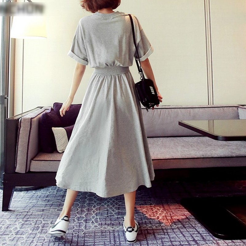 2col ハイウエスト スウェットワンピース 半袖 02 きれいめレディースカジュアル ファッション 通販サイト Mililani ミリラニ