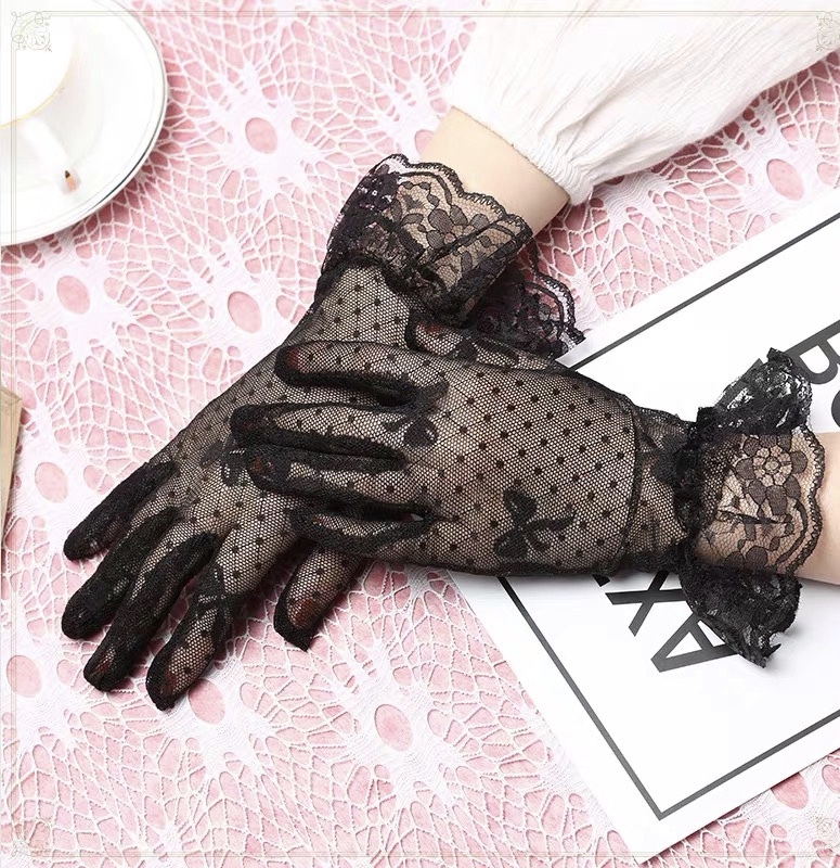 お取り寄せ お得 レース手袋 2点セット Louis Lover