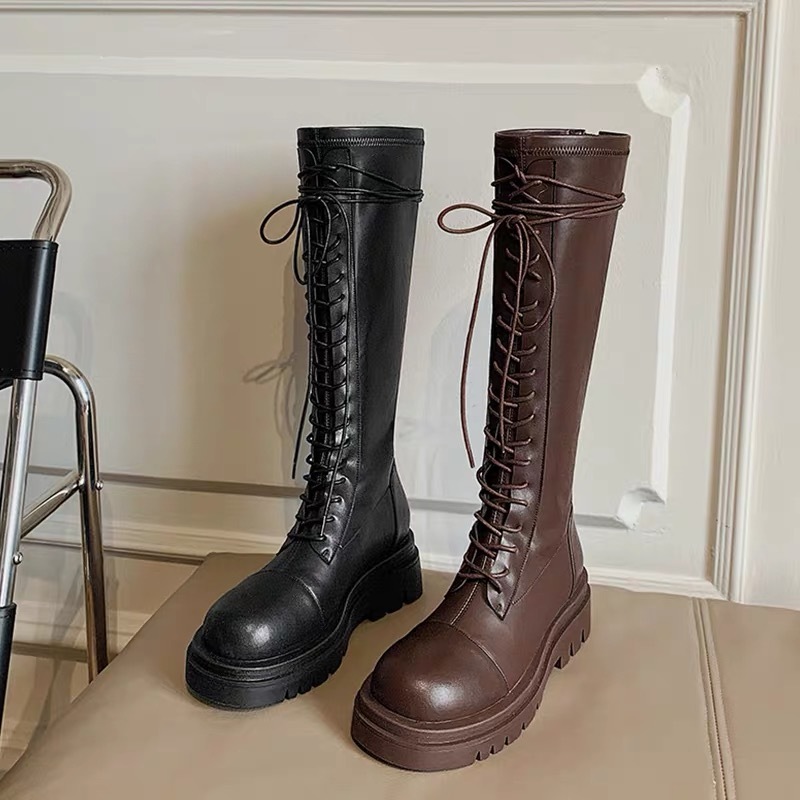 レースアップロングブーツsg1108 Stella Tokyo