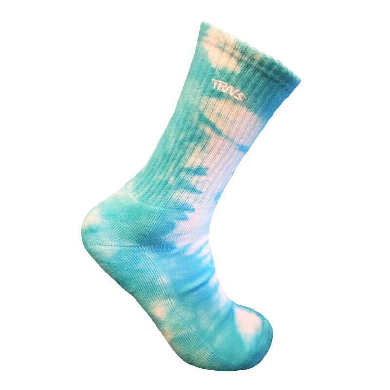 Travs Turquoise Tiedye Socks トラヴィス トラビス ソックス 靴下 タイダイ ストリート ブランド メンズ レディース ユニセックス Ricordo