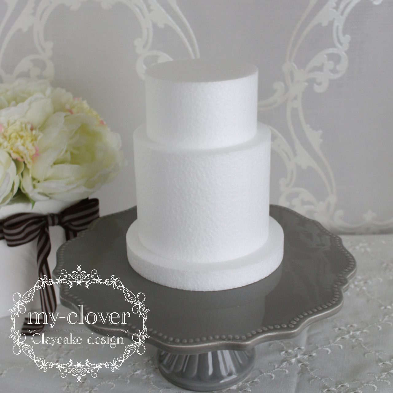 3段セット ダミーケーキ カバーリングケーキ ダミーケーキ 資材のお店 マイクローバー